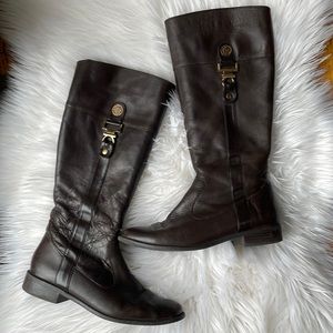 Anne Klein Iflex leather boots